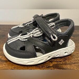 Columbia Toddler/Baby Boys Gray Techsun Wave Sandals NWT Size 4